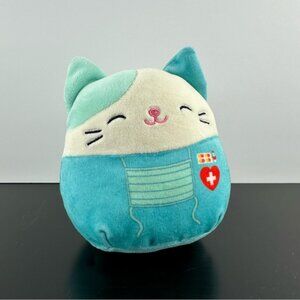 Squishmallow Cassie the Nurse - Heroes Collection 5.5in (Small) Cat Plush